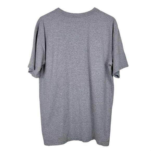 Hurley Men's Graphic TShirt Gray Size Large Spellout Short Sleeve Casual - Picture 2 of 3